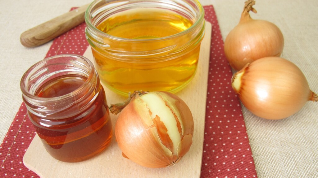 Honey Onion Syrup.