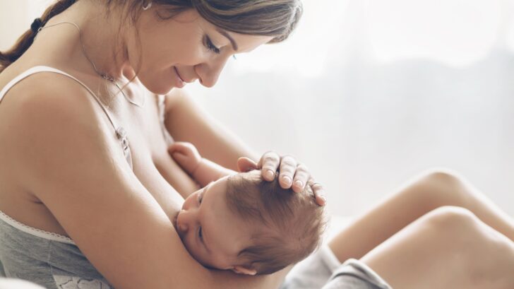 Breastfeeding mother