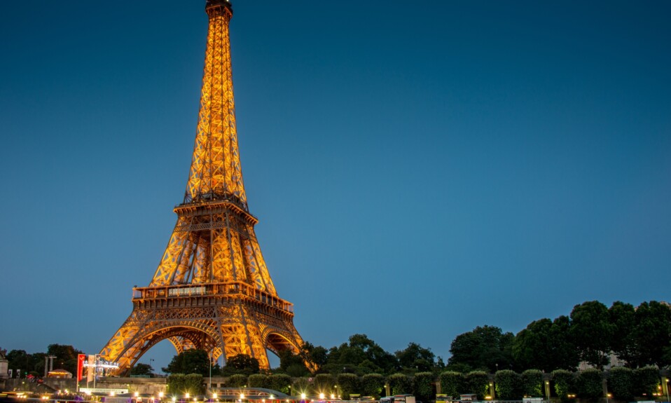 The Eiffel Tower.